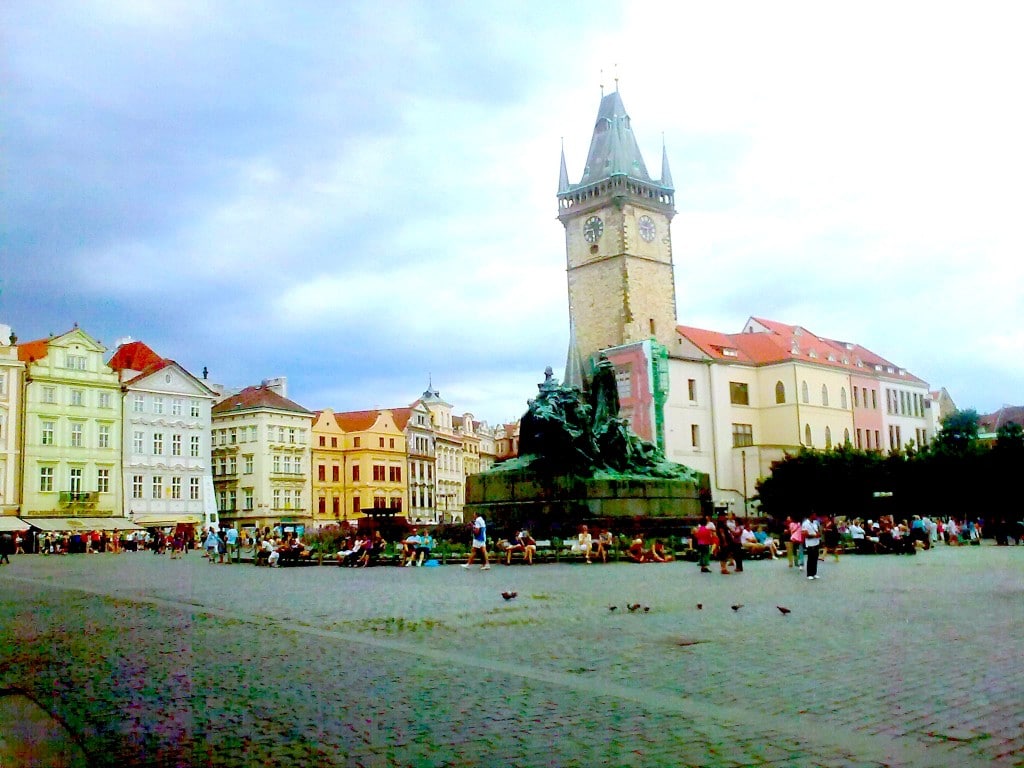 place de l'horloge astronomique Prague