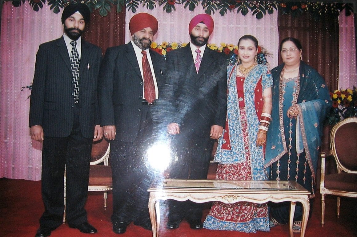 famille sikh Inde