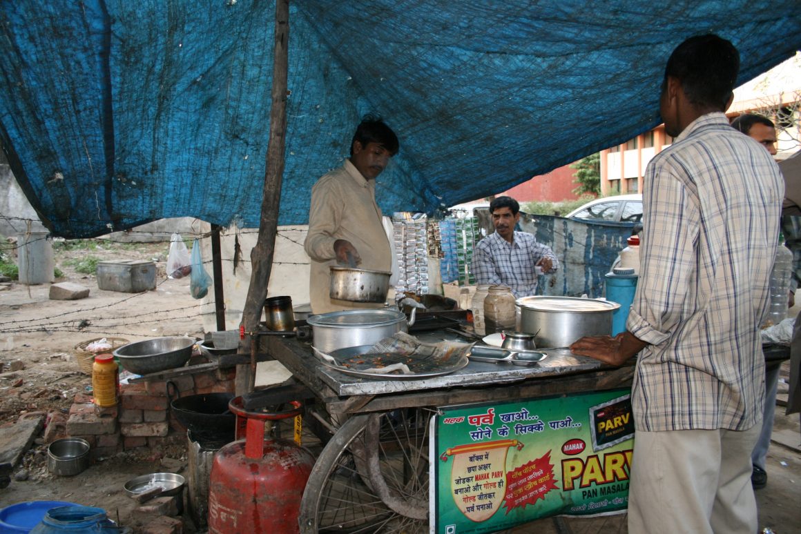 cuisine rue new delhi inde