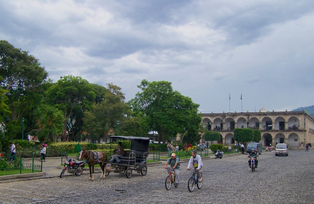 place centrale Antigua guatemala
