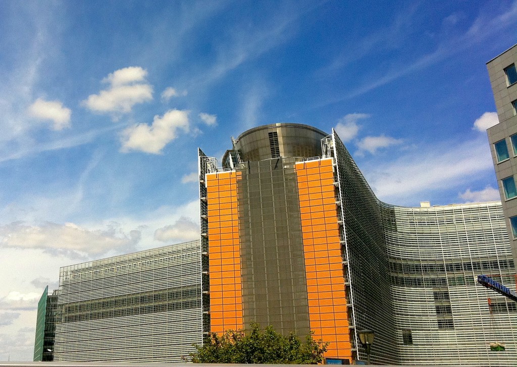 Union Européenne Bruxelles quartier européen où se trouve le Parlement à Bruxelles