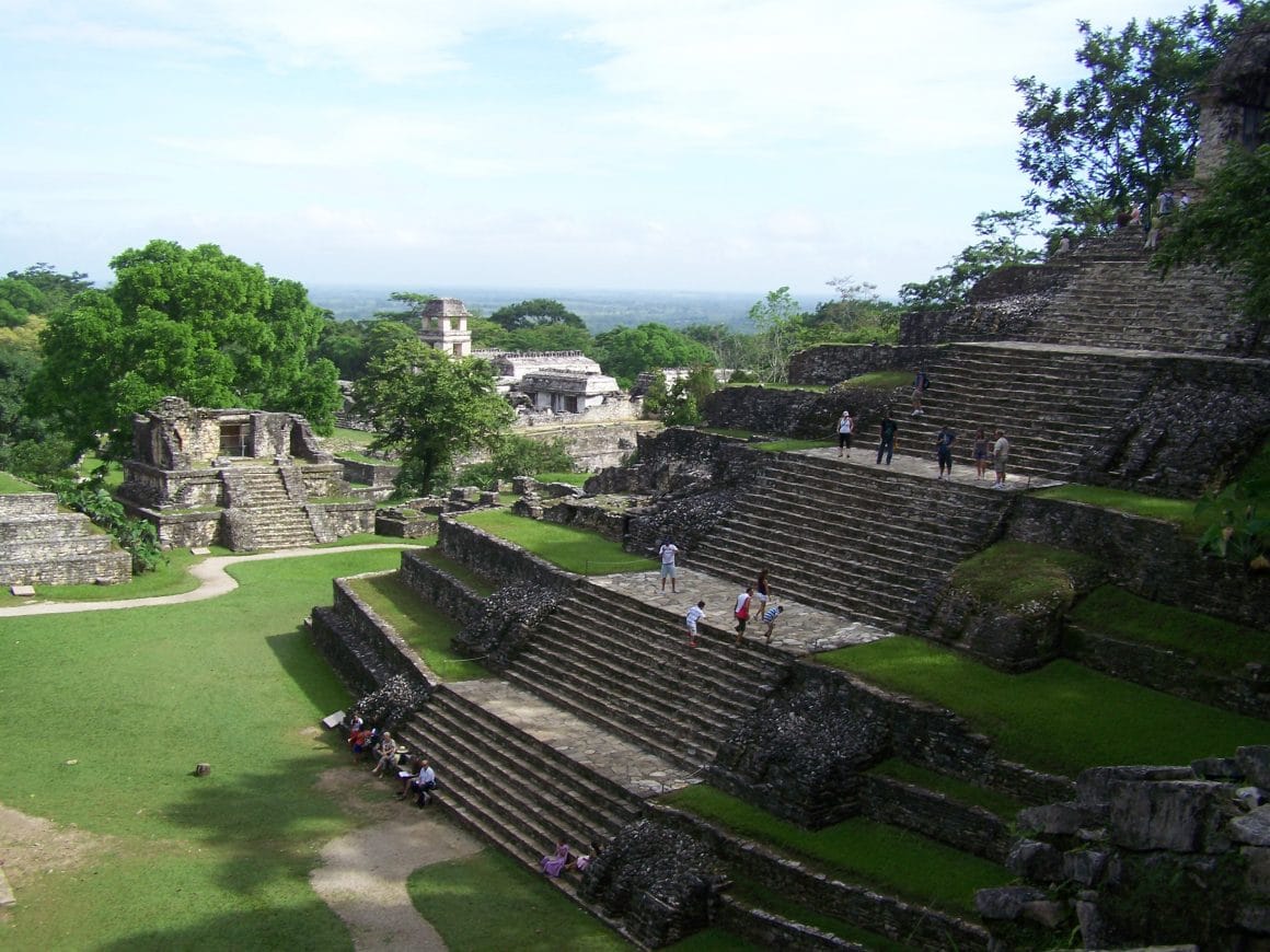 temple Palenque voyager mexique