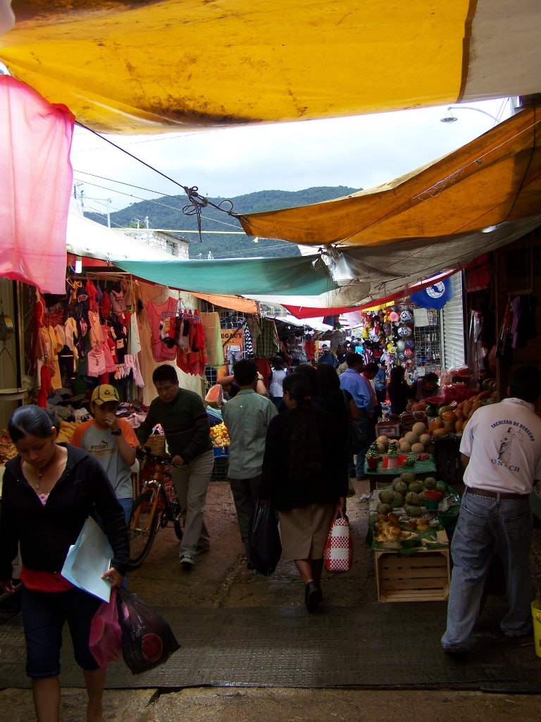 marché San Cristobal de Las Casas mexique
