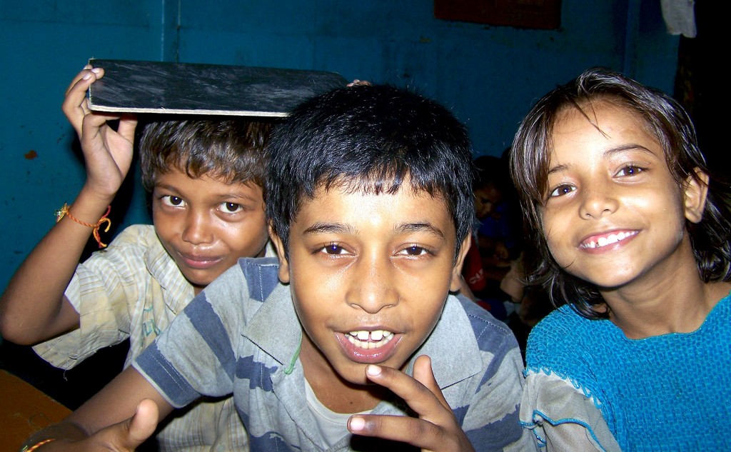 élèves bénévolat Calcutta