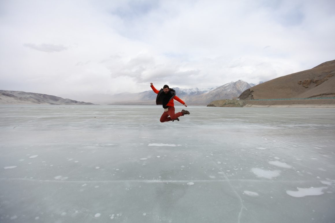 visiter Lac Karakul Kachgar Xinjiang hiver
