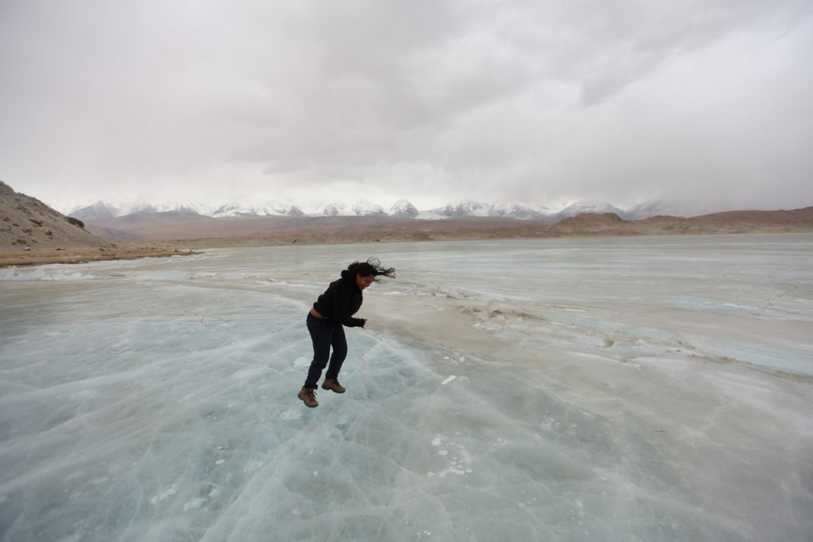 visiter Lac Karakul Kachgar Xinjiang hiver