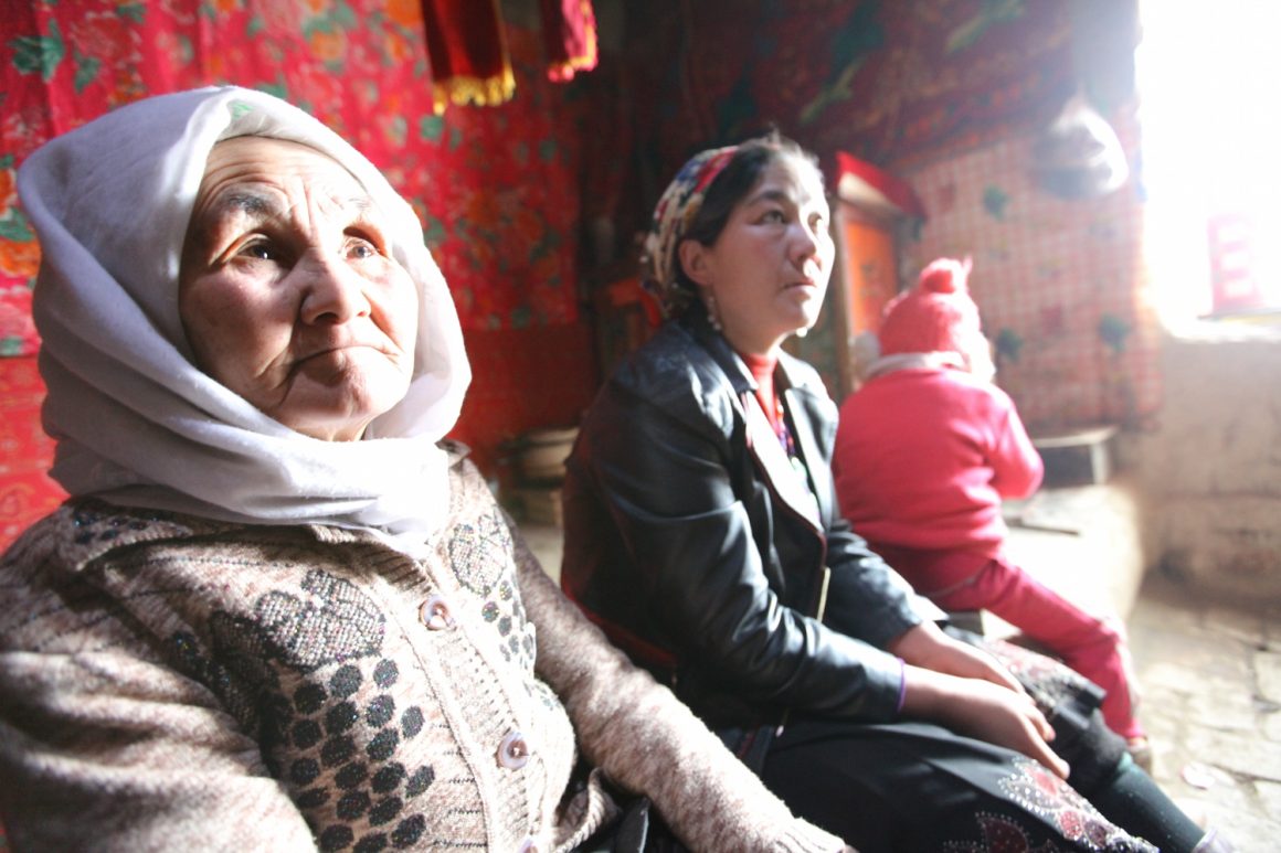 lac Karakul Xinjiang nomades