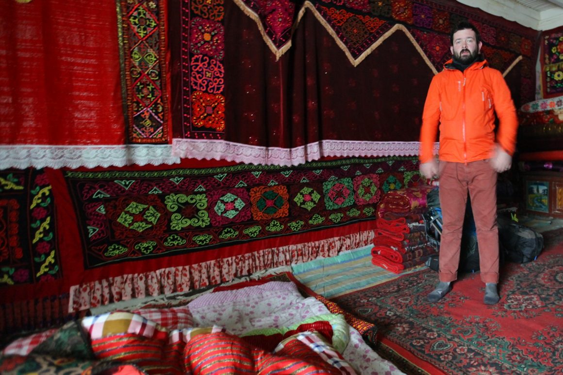 lac Karakul Xinjiang nomades