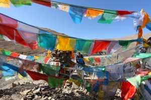 drapeau prière Tibet