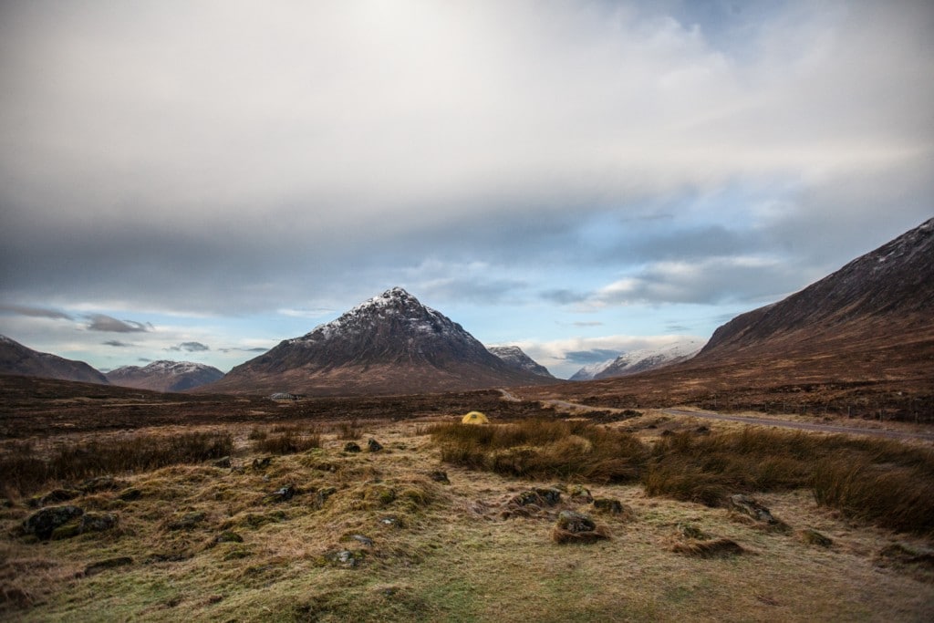 West Highland Way camping