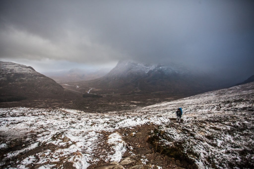 West Highland Way devil's staircase
