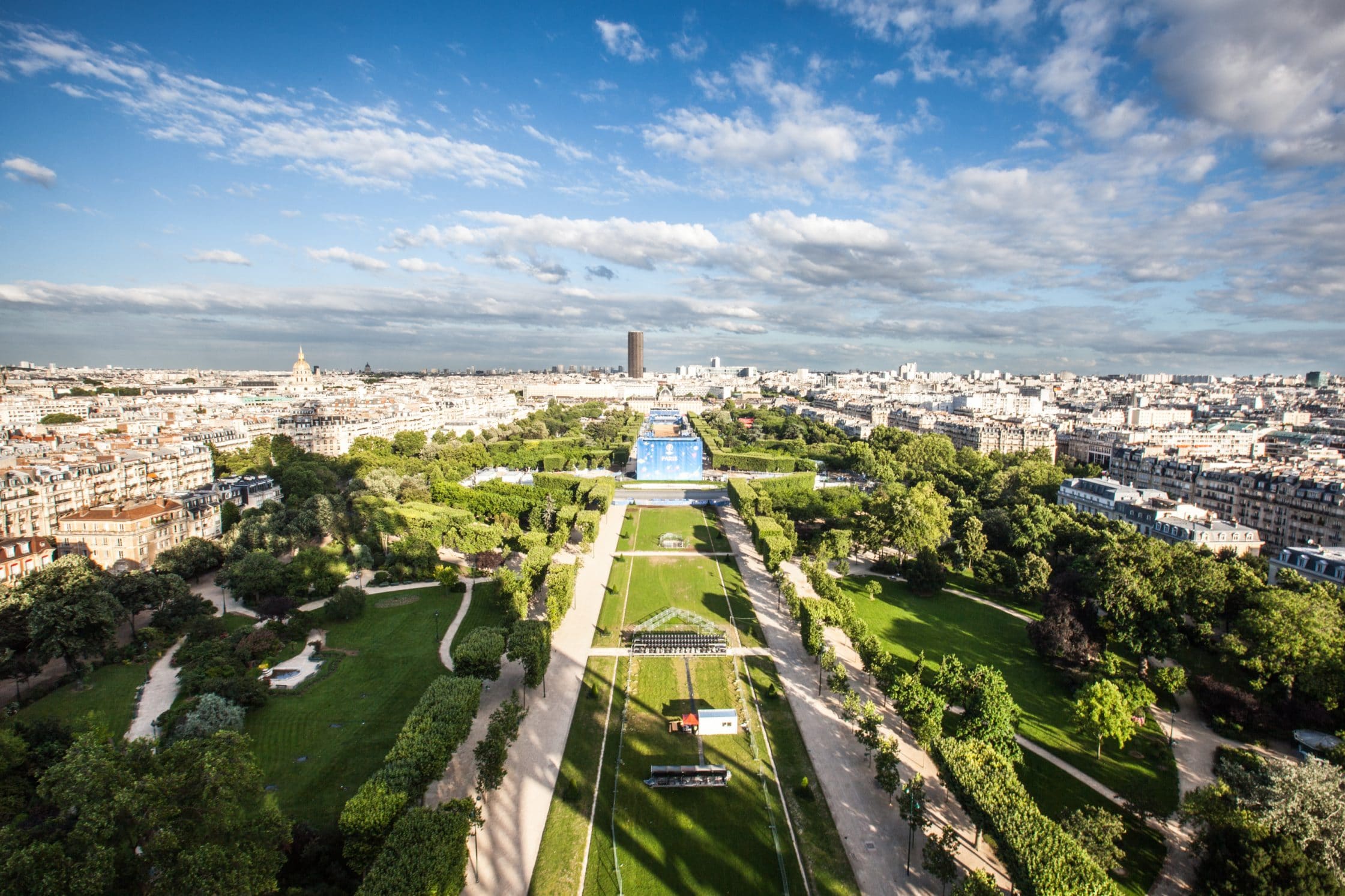 Visiter Paris Champ-de-mars tour eiffel