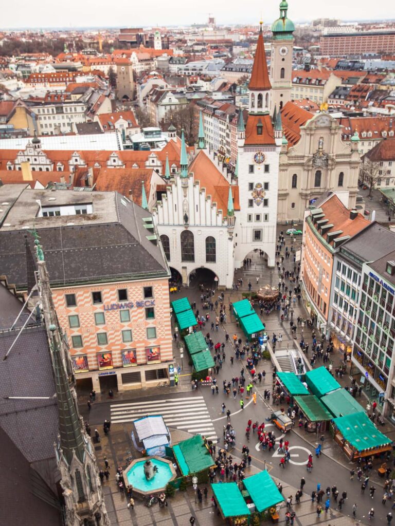 munich vue de haut