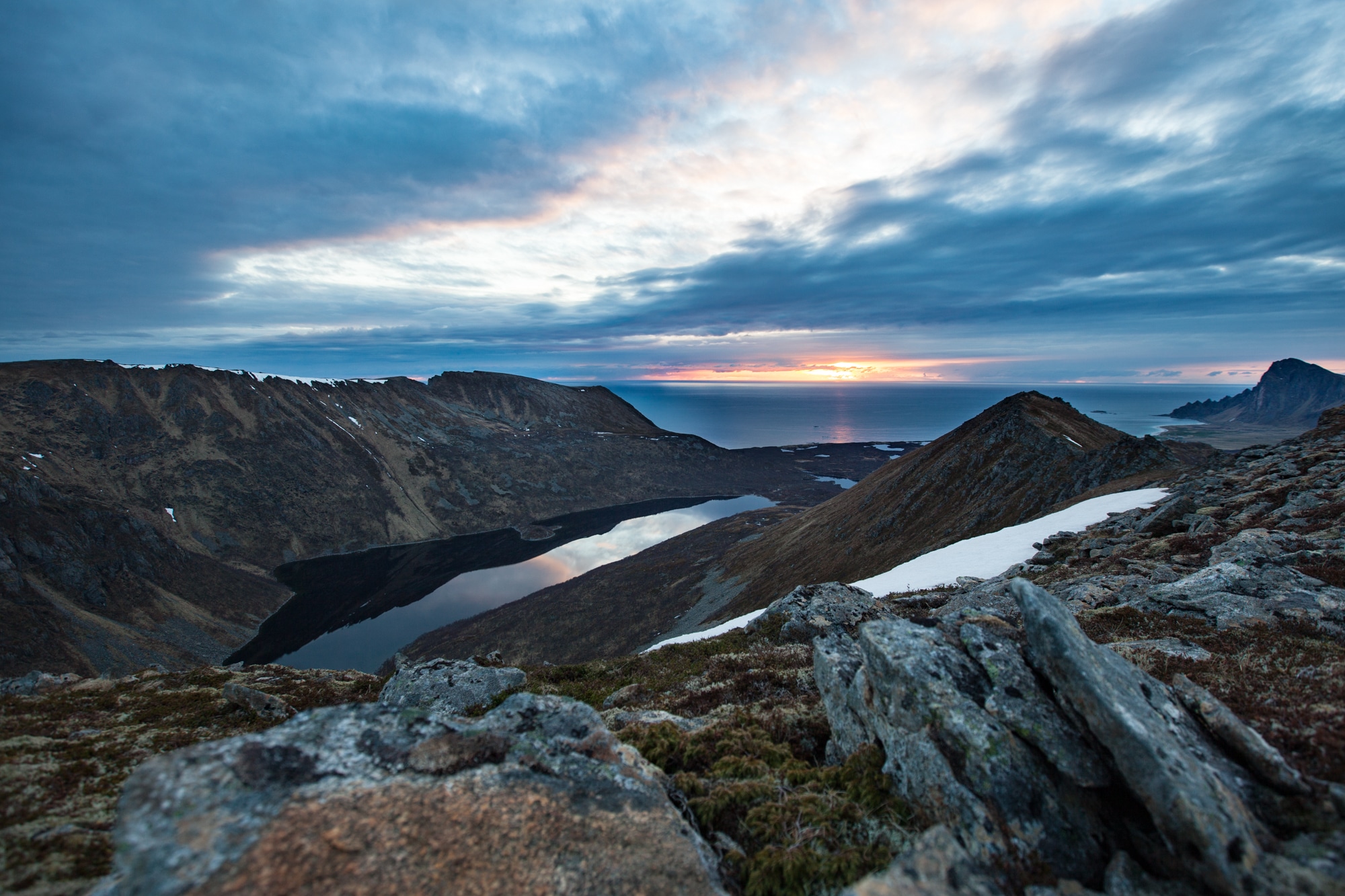 soleil de minuit matinden norvège vesteralen
