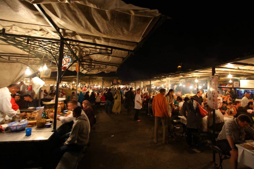 Maroc roadtrip Jemaa el-Fna