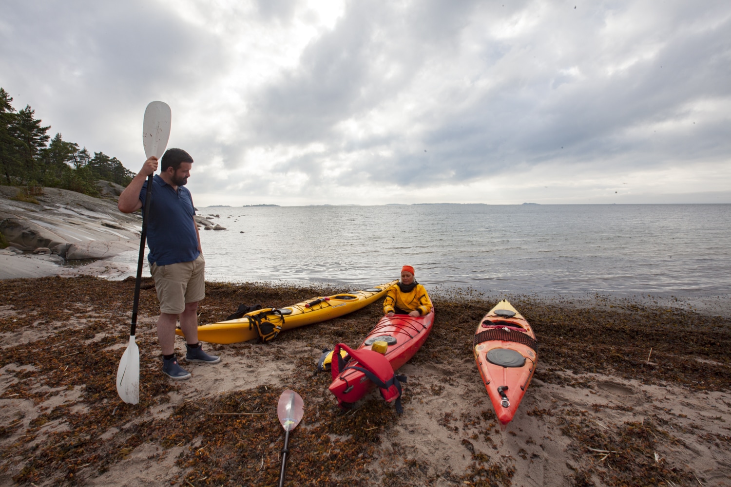 kayak Hanko archipel finlandais