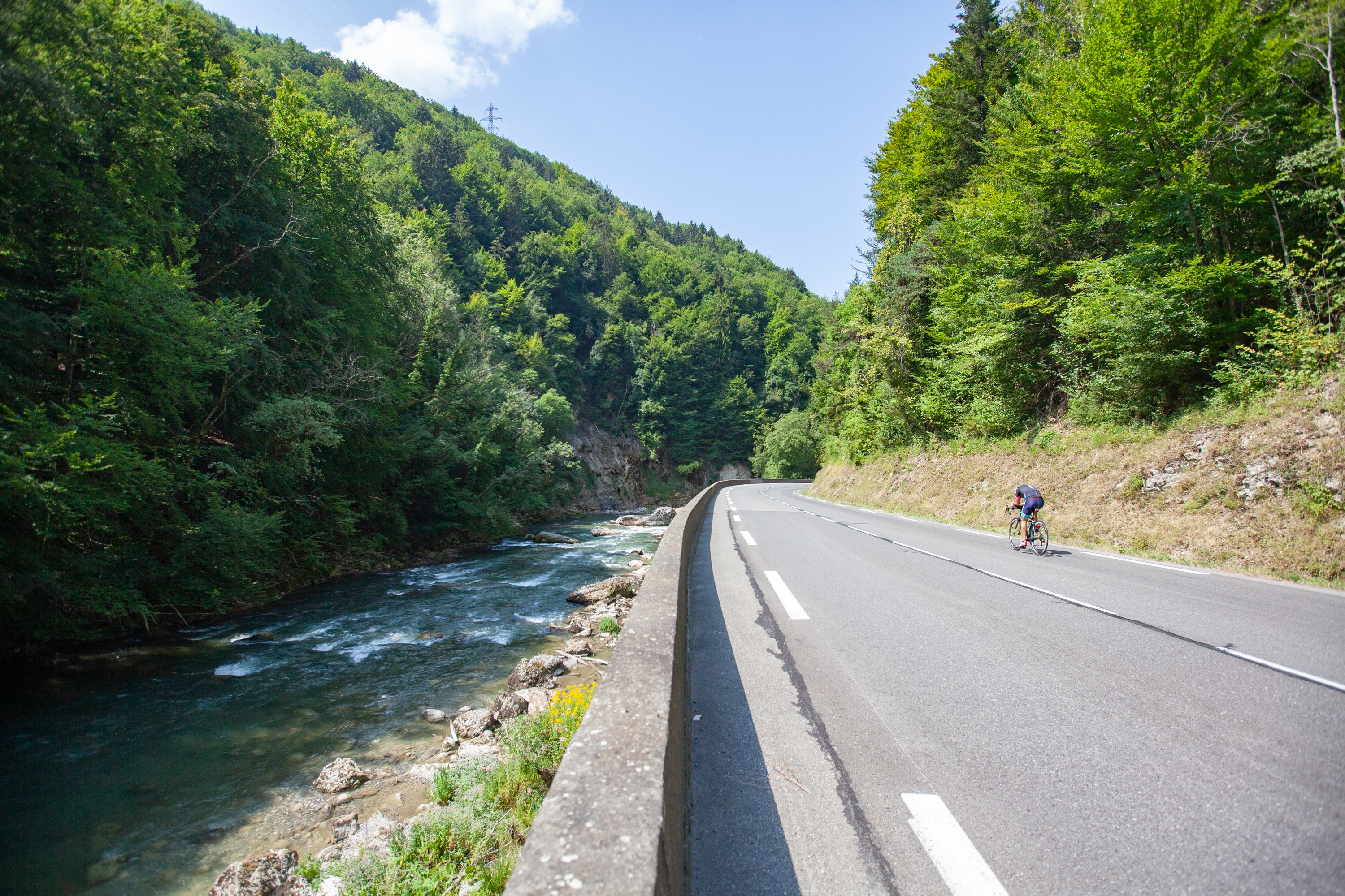 La route des Grande Alpes à vélo