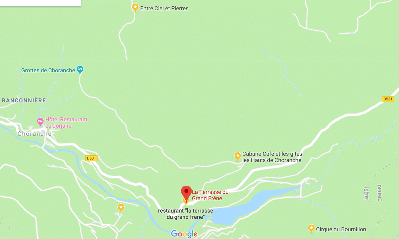 restaurant choranche