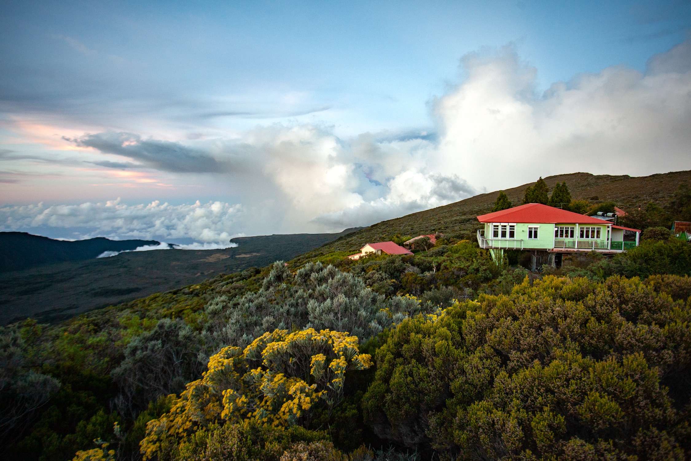 gite du volcan piton de la Fournaise