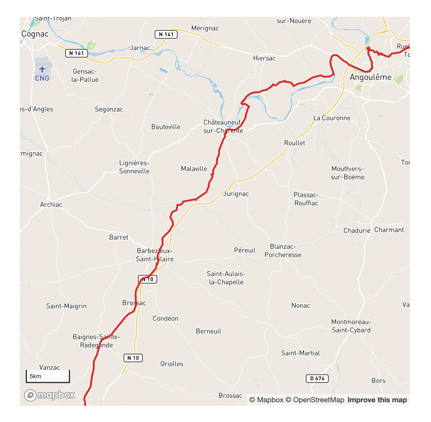scandibérique charente vélo