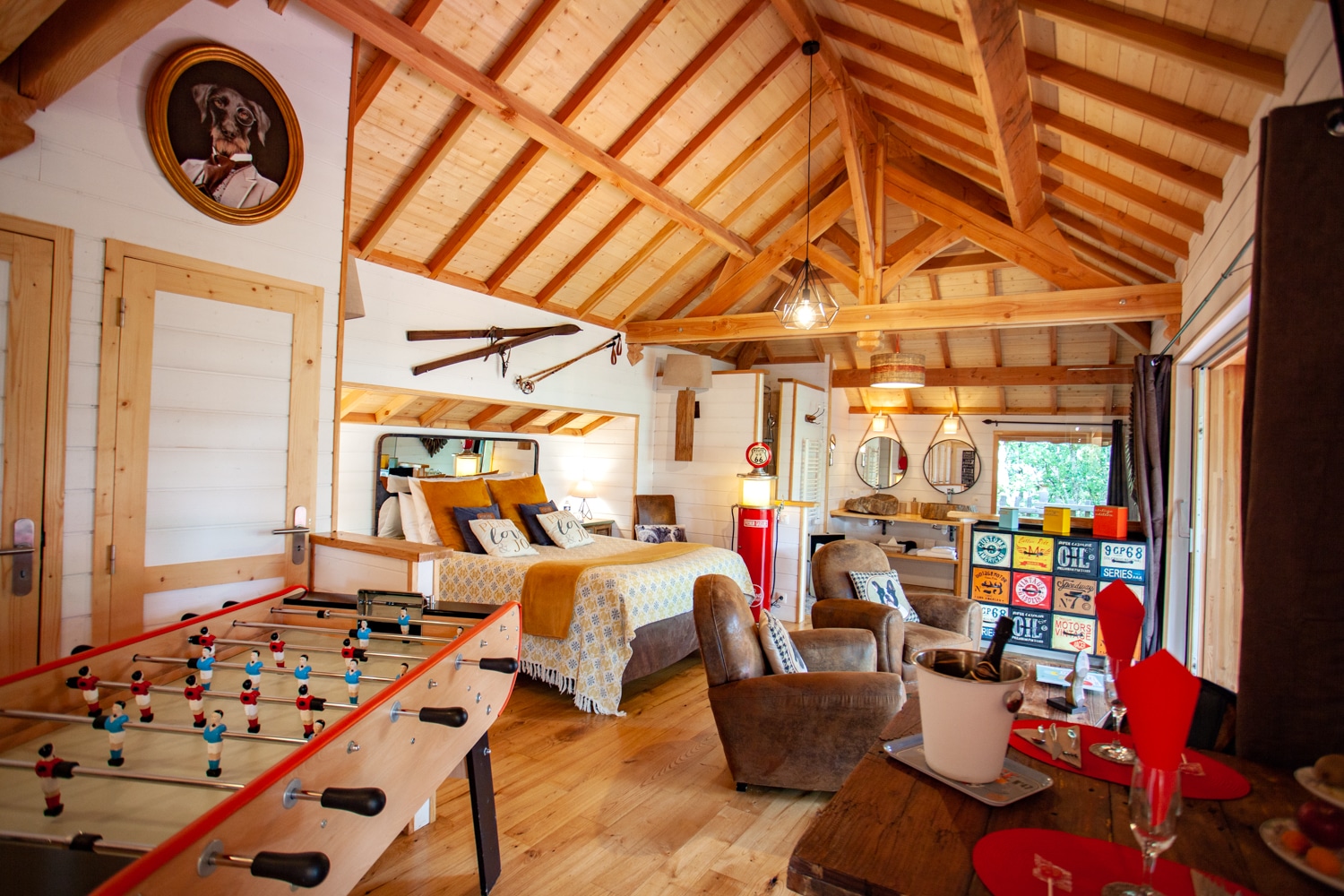 dormir dans une cabane