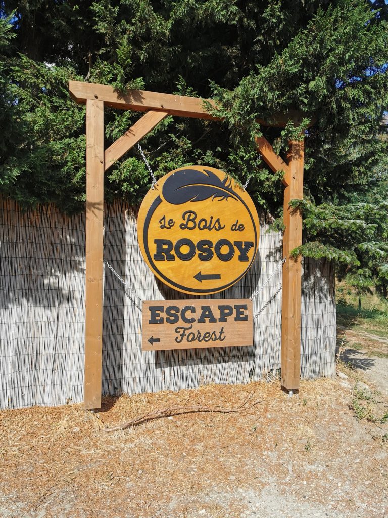 escape game foret