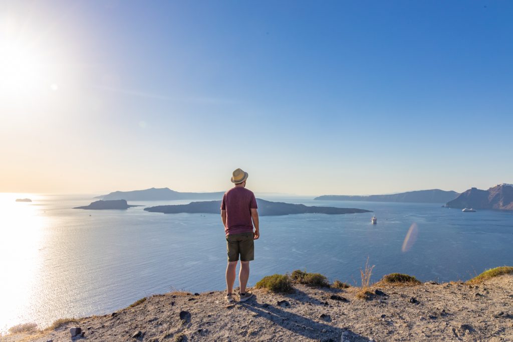 caldera santorin