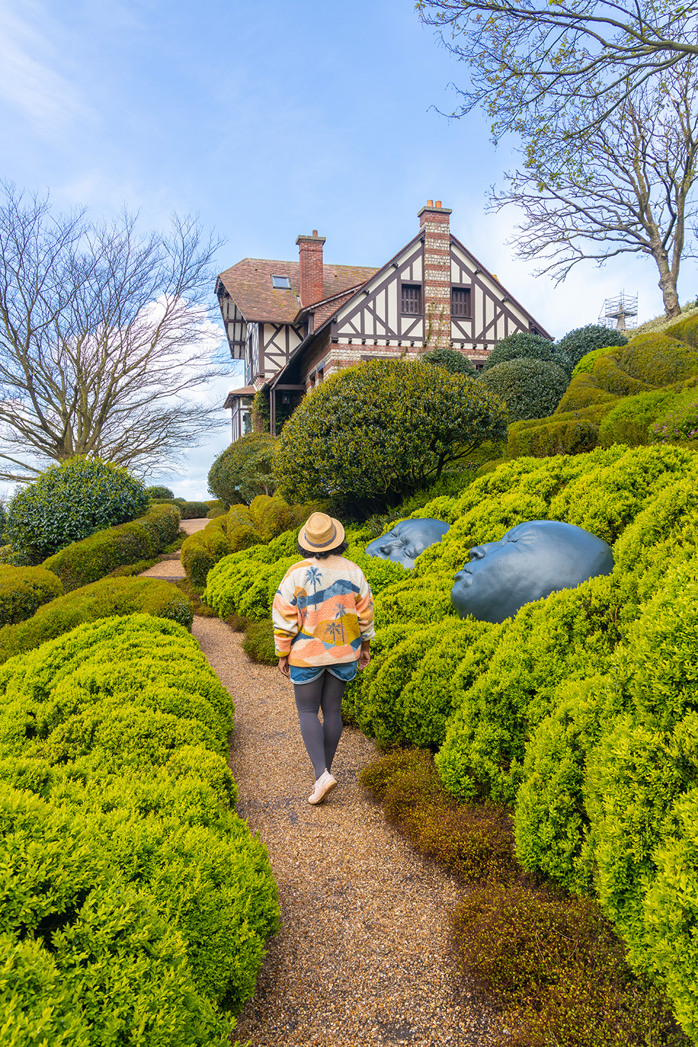 visiter les jardins d'étretat