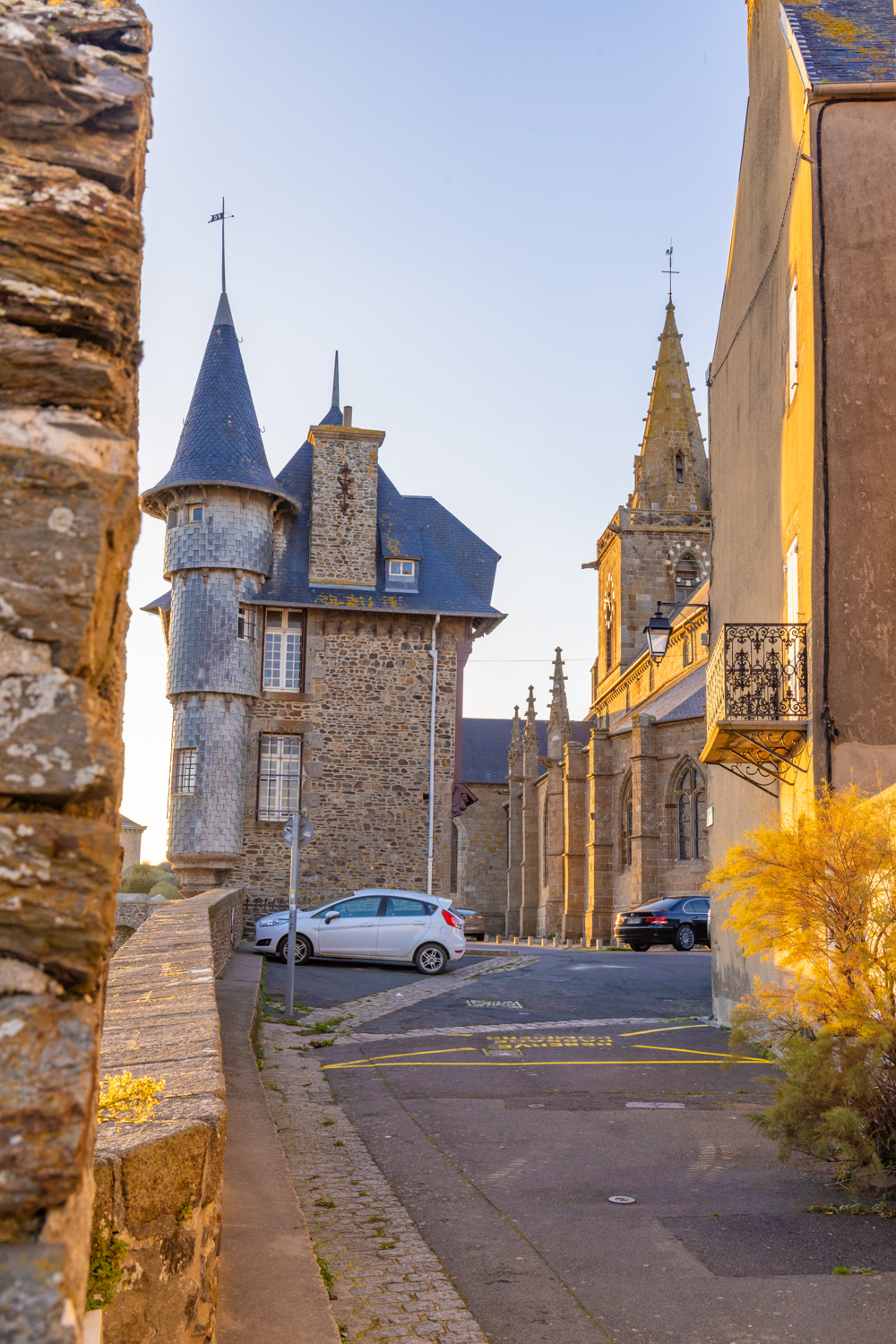 visiter haute ville granville