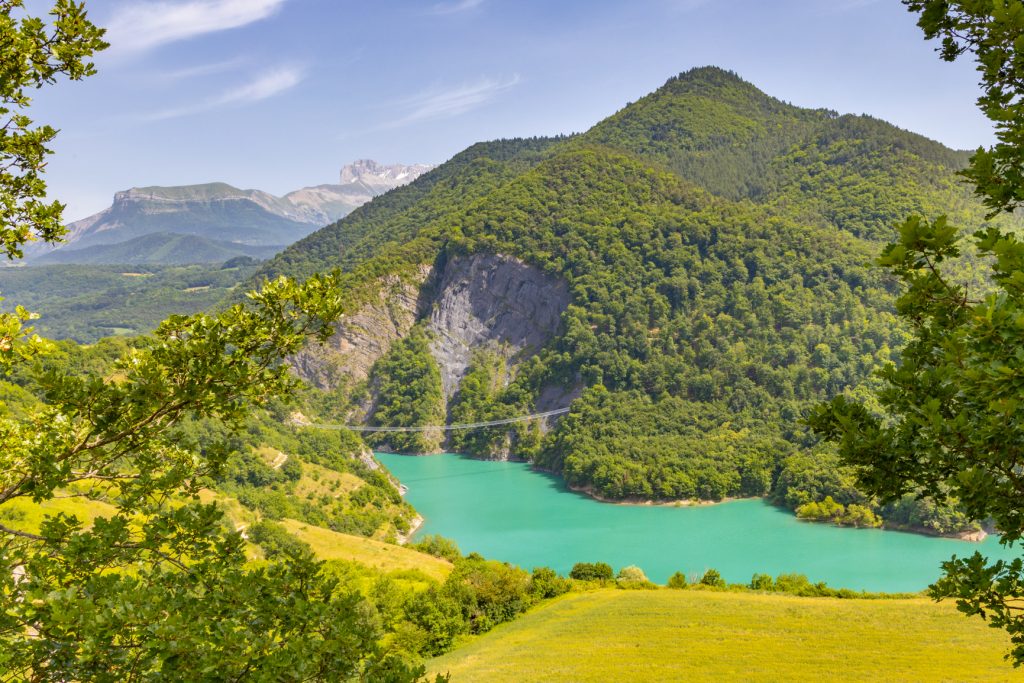 passerelles himalayennes du lac de Monteynard-Avignonet
