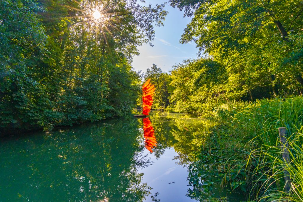 jardin moulin jaune
